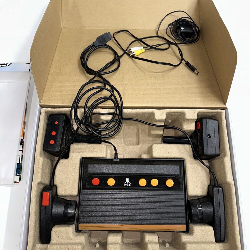Atari Flashback 4 Classic 40th Anniversary Deluxe Edition Wireless and Paddle